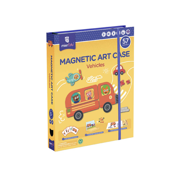 MierEDU - Magnetic Art Case, Vehicles