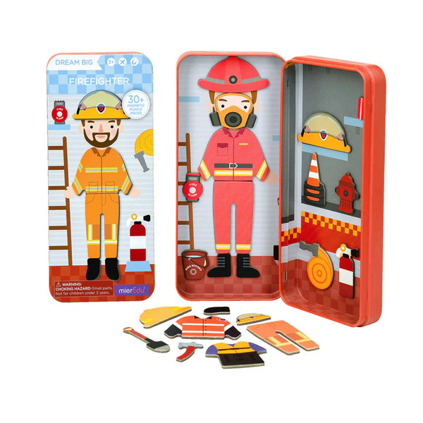 MierEdu - Magnetic Puzzle Box Firefighter