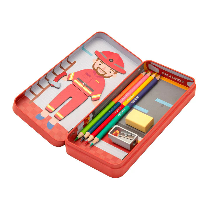 MierEdu - Magnetic Puzzle Box Firefighter