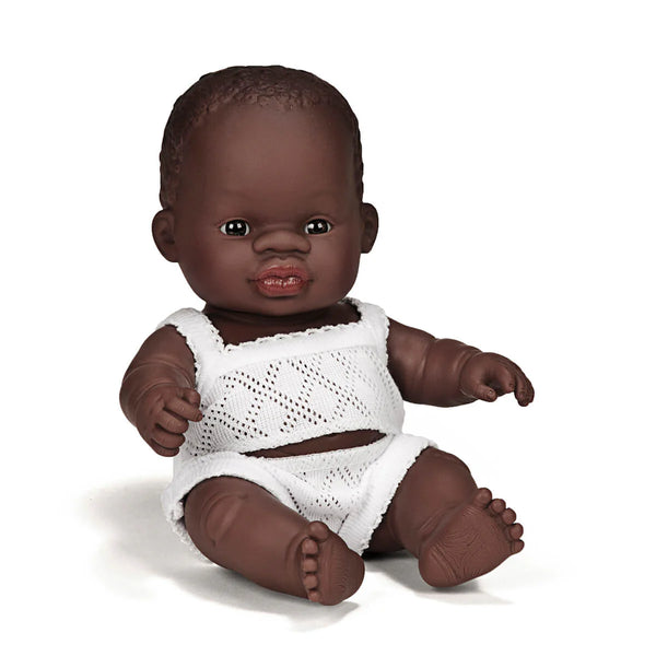 Miniland Baby Doll - Girl 21 cm African