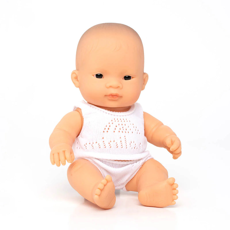 Miniland Baby Doll - Girl 21 cm Asian