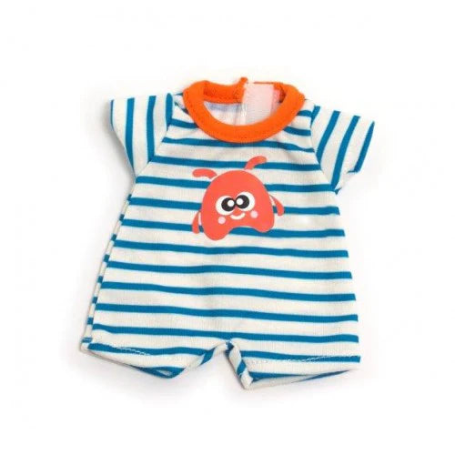 Miniland - Doll’s Clothing 21cm Stripe Romper