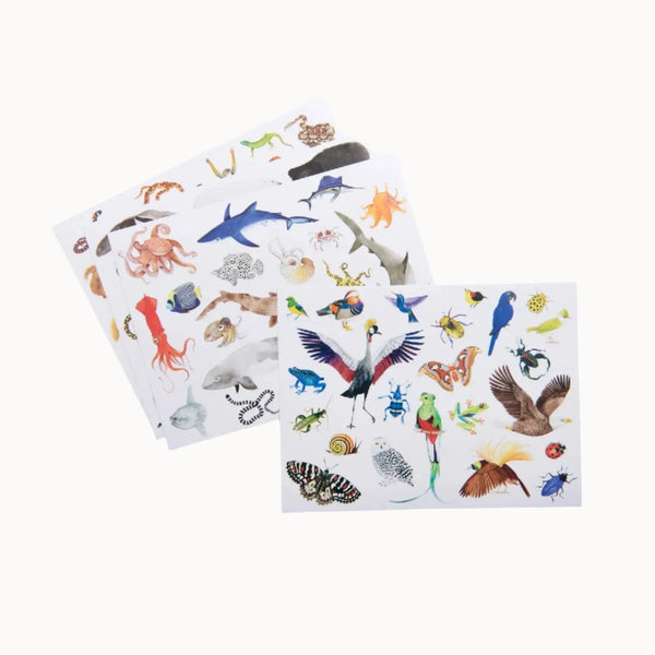 Moulin Roty - 78 Pack of Stickers, Autour de Monde