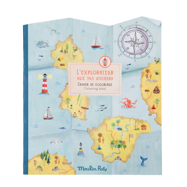 Moulin Roty - Explorer Sticker Book