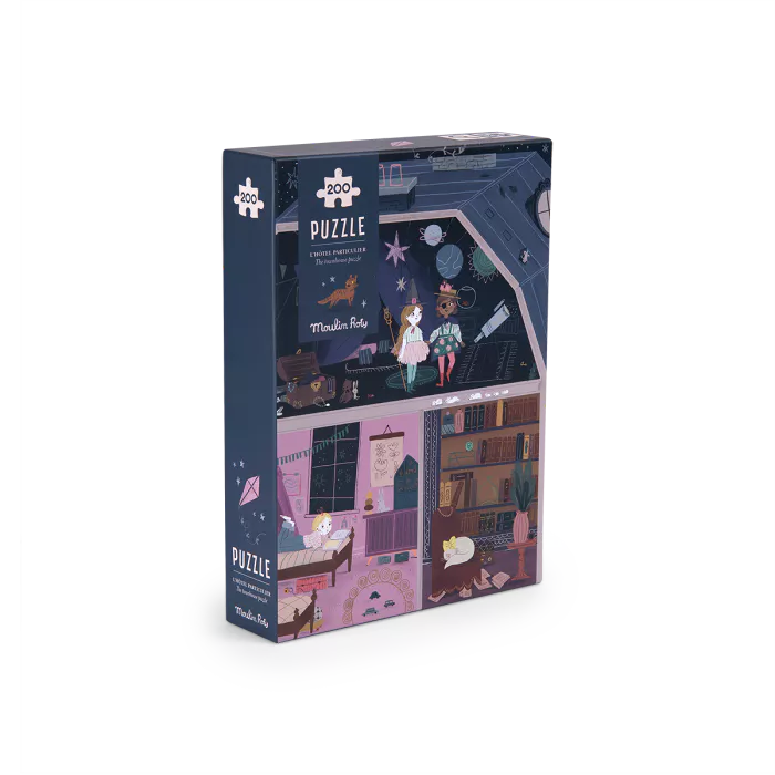 Moulin Roty - The Townhouse, 200 Piece Puzzle