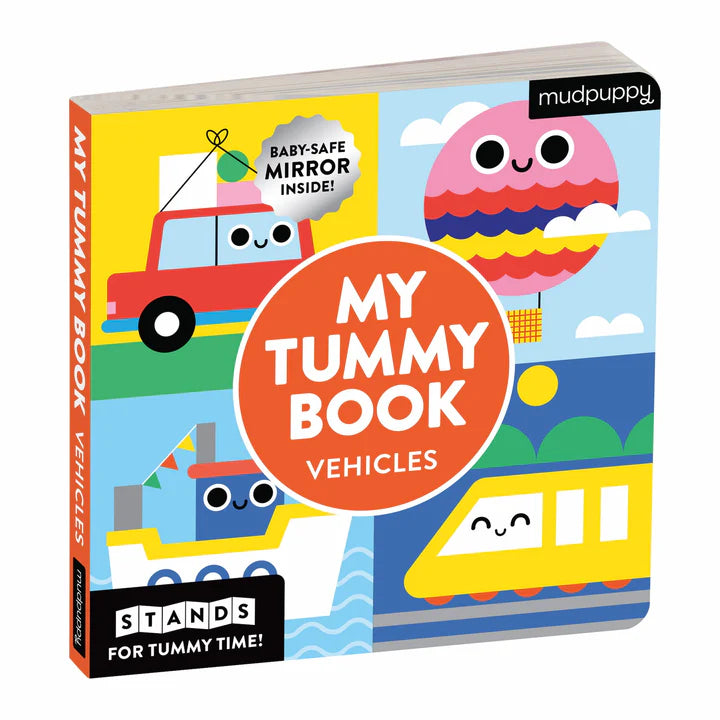 Mudpuppy - My Tummy Book Vehicles