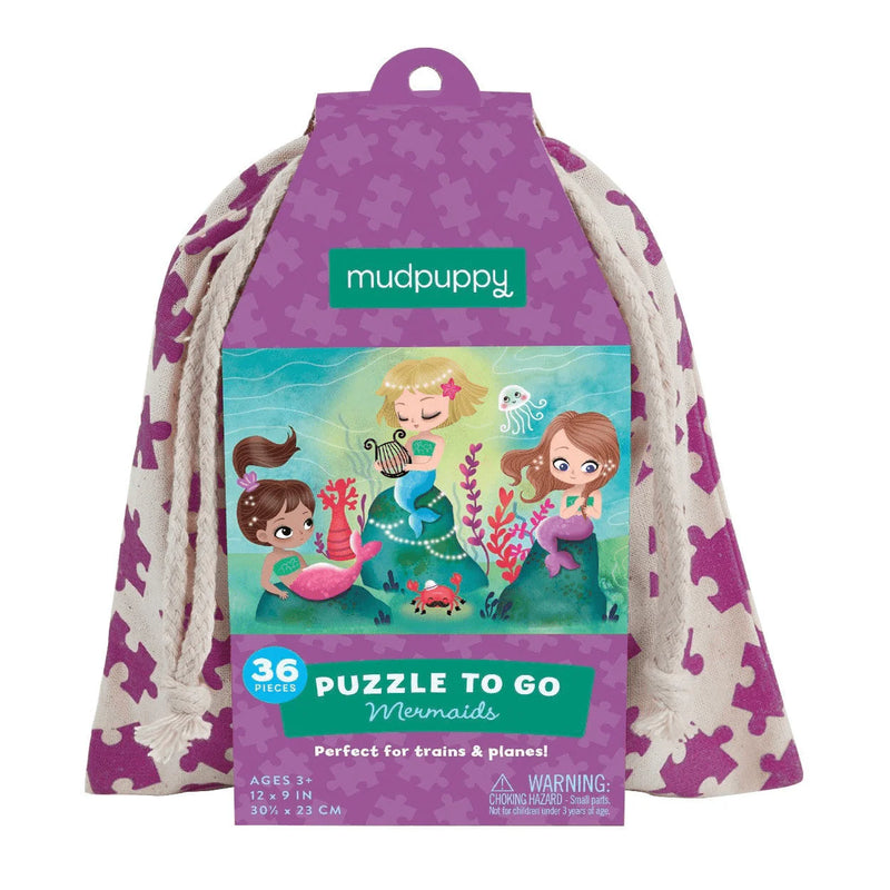 Mudpuppy - Puzzle To Go Mermaids