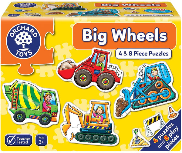 Orchard Toys - Big Wheels Jigsaw