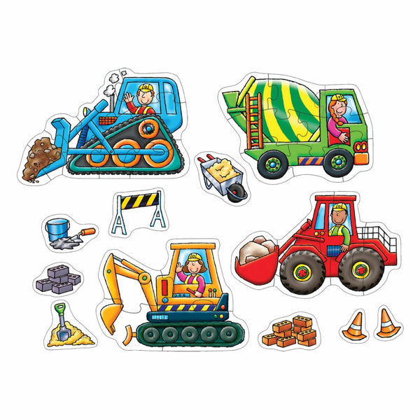 Orchard Toys - Big Wheels Jigsaw