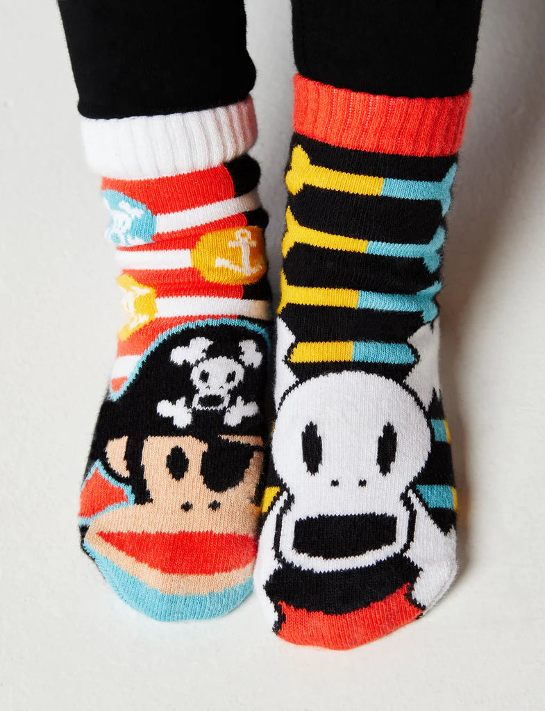 Pals - Mismatched Grip Socks, Julius & Skurvy