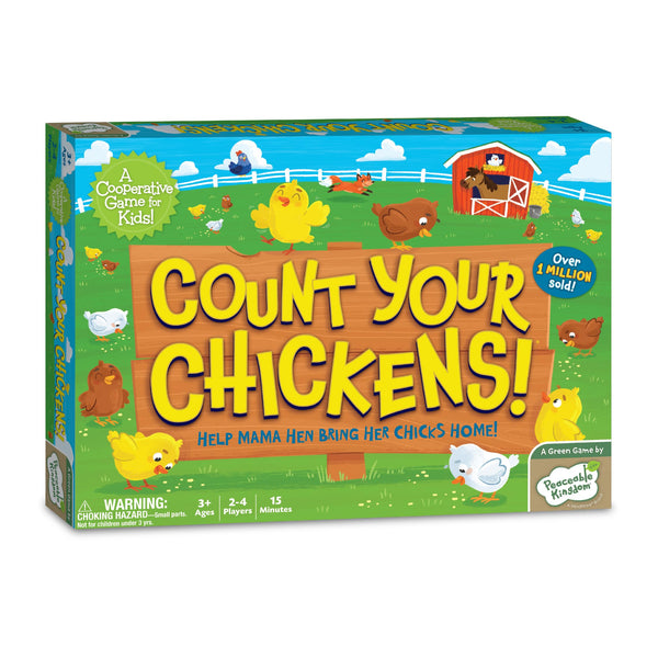 Peaceable Kingdom - Count Your Chickens Game