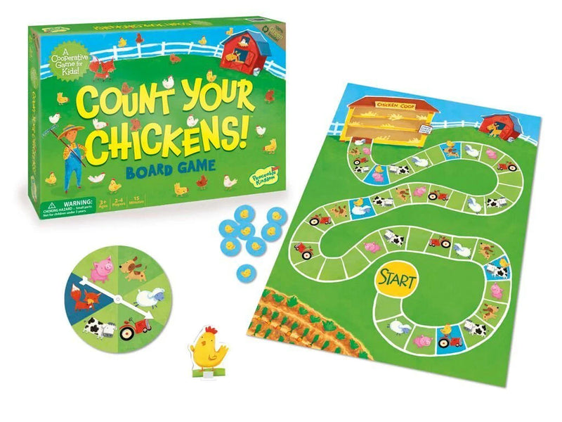 Peaceable Kingdom - Count Your Chickens Game