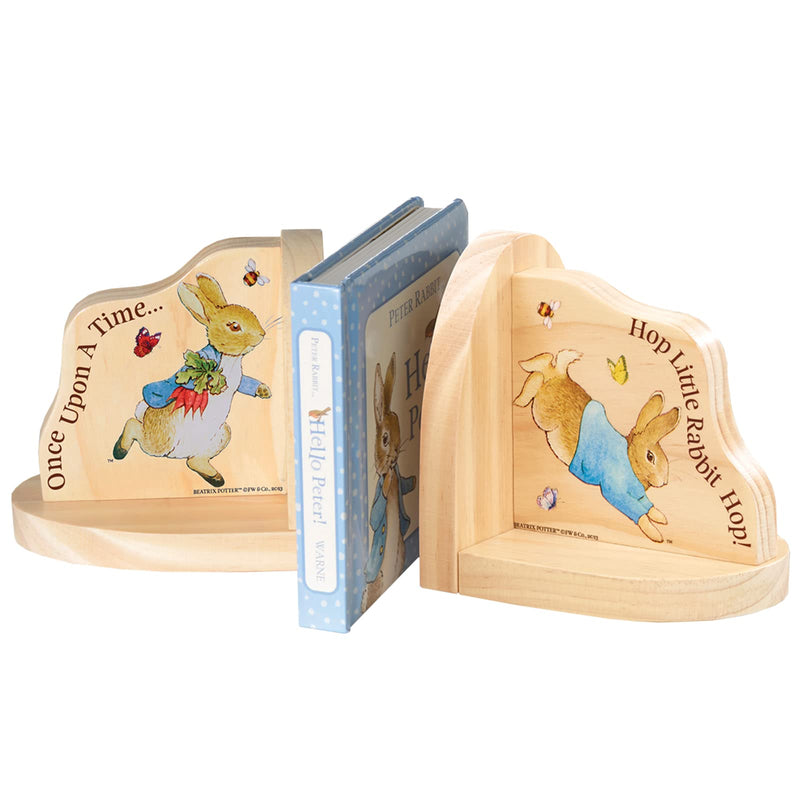 Beatrix Potter - Peter Rabbit Wooden Bookends