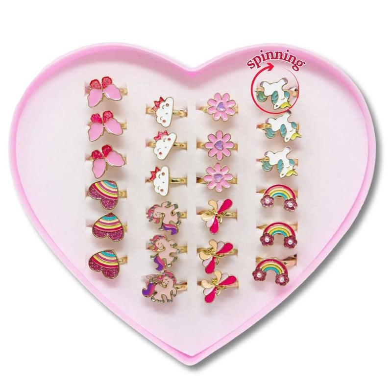 Pink Poppy - Fidget Rings Assorted