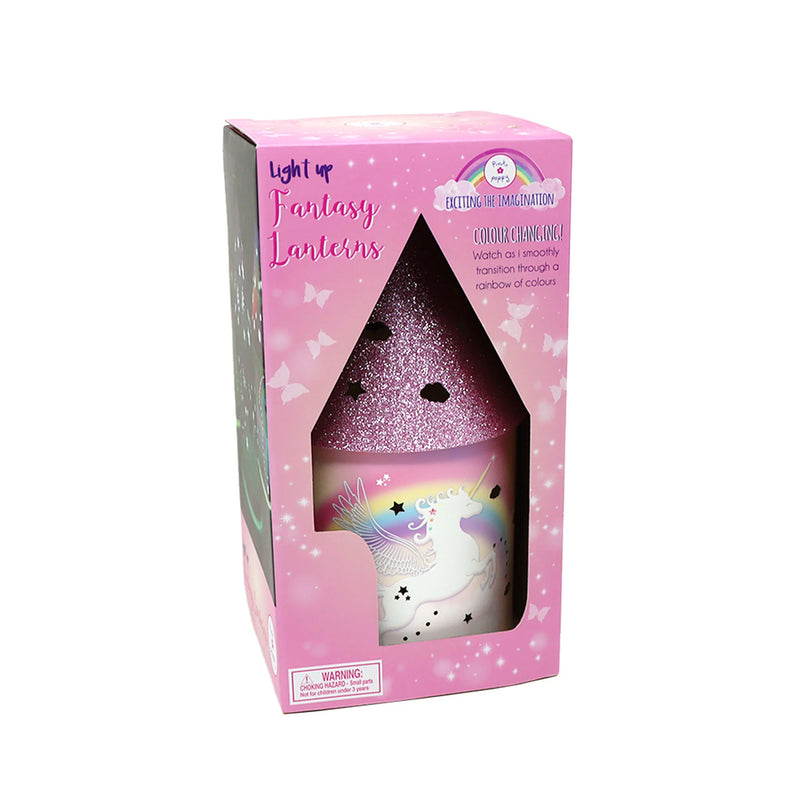 Pink Poppy - Rainbow Unicorn Colour Changing Lantern