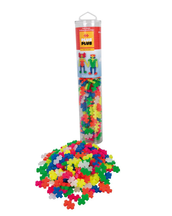 Plus Plus - Neon Mix 240 Piece Tube