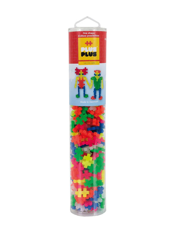 Plus Plus - Neon Mix 240 Piece Tube