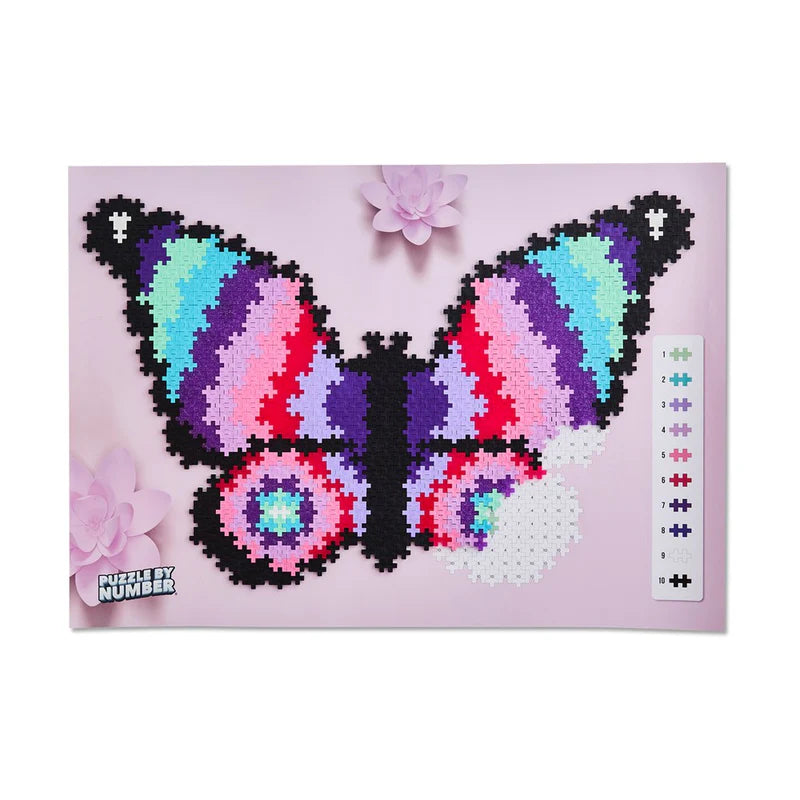 Plus Plus - Puzzle by Number, Butterfly