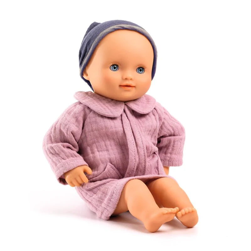 Pomea Dolls by Djeco- Soft Body Dahlia Purple