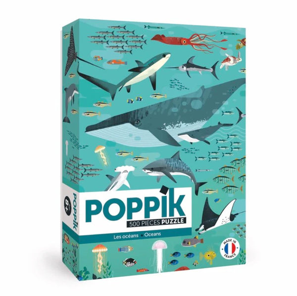 Poppik - Ocean Discovery Puzzle, 500 pieces