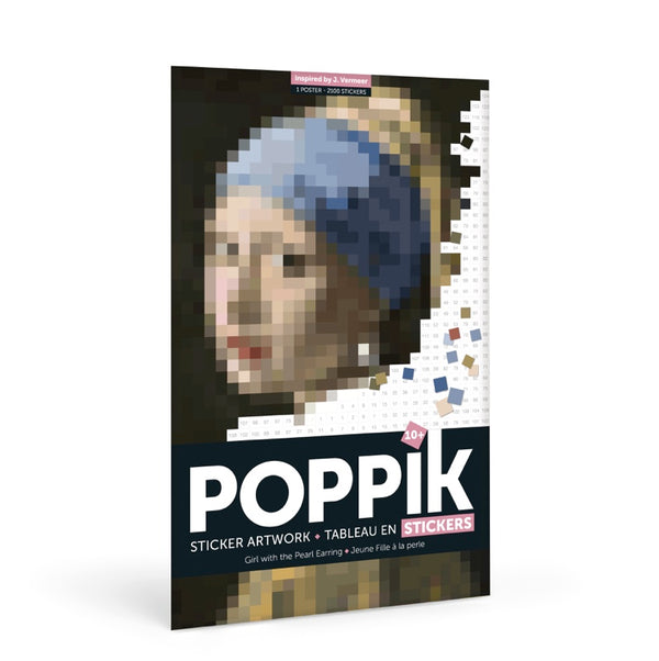 Poppik - Pixel Art, Girl with the Pearl Earring