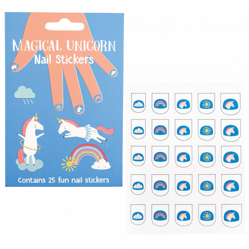 Rex London - Nail Stickers, Magical Unicorn