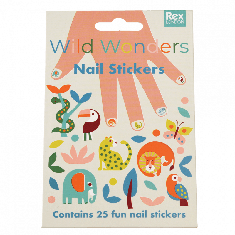 Rex London - Nail Stickers, Wild Wonders