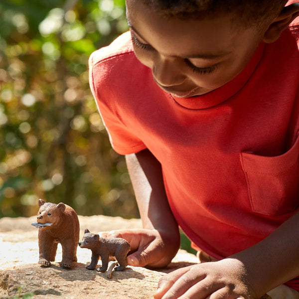 Schleich - Grizzly Bear Mother with Cub