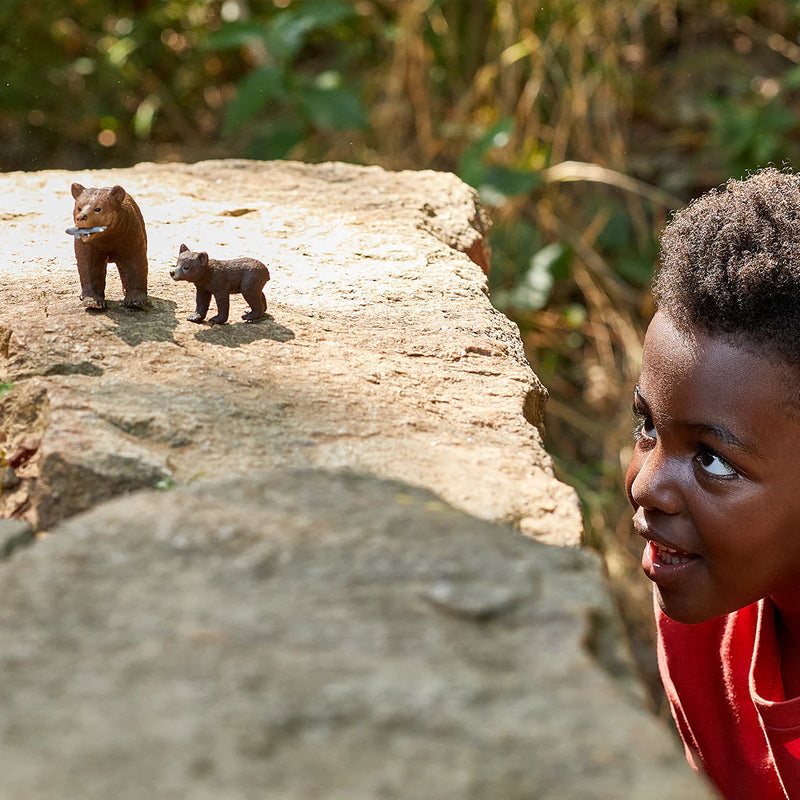 Schleich - Grizzly Bear Mother with Cub