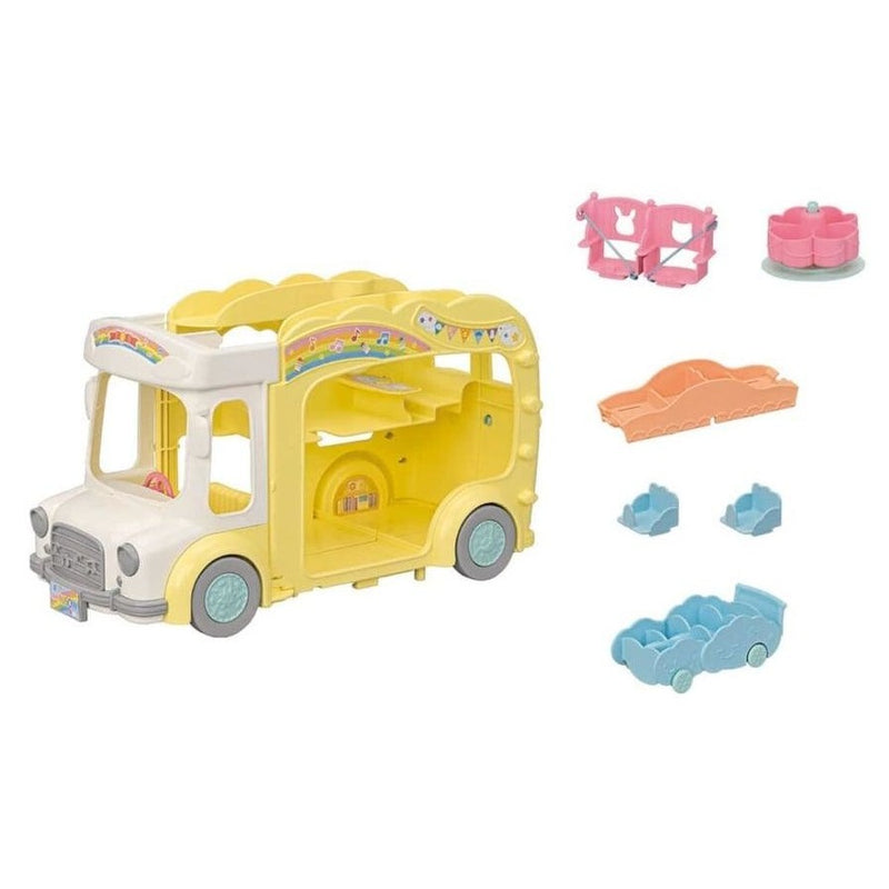 Sylvanian Families - Rainbow Fun Nursery Bus