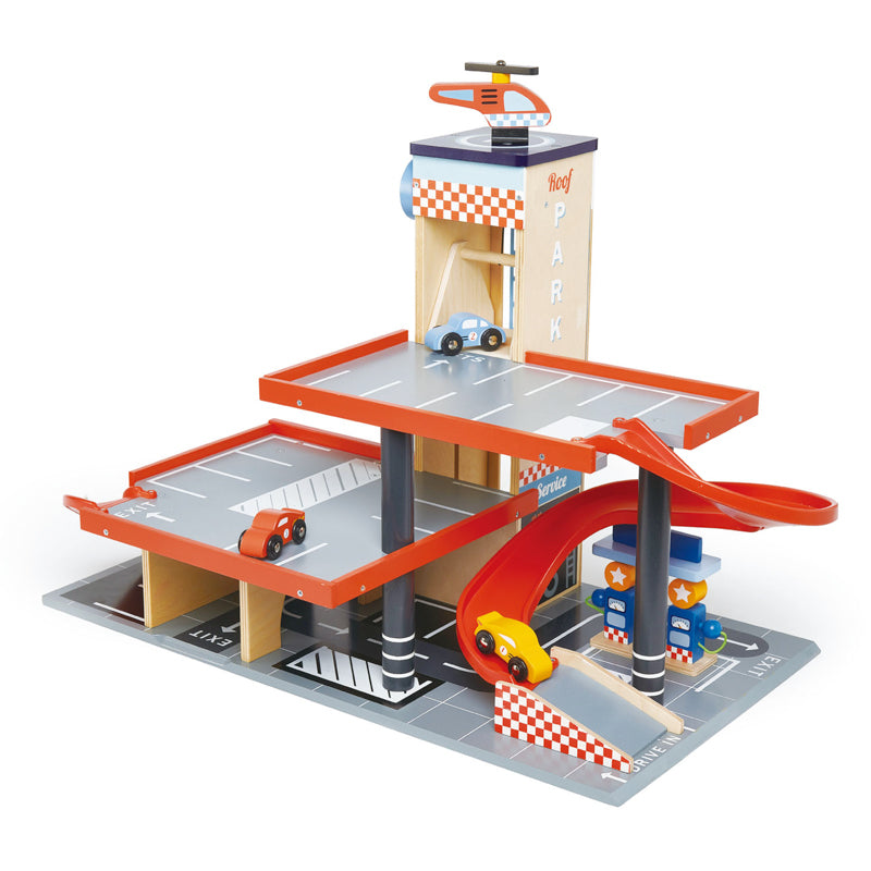 Tender Leaf Toys- Blue Bird Service Station