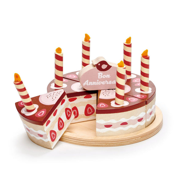 Tender Leaf Toys- Chocolate Birthday cake