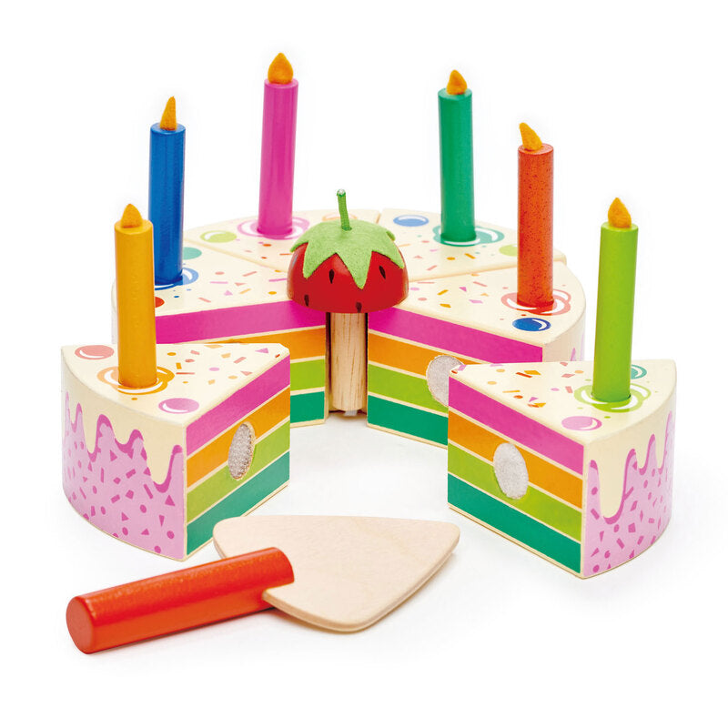 Tender Leaf Toys- Rainbow Birthday Cake