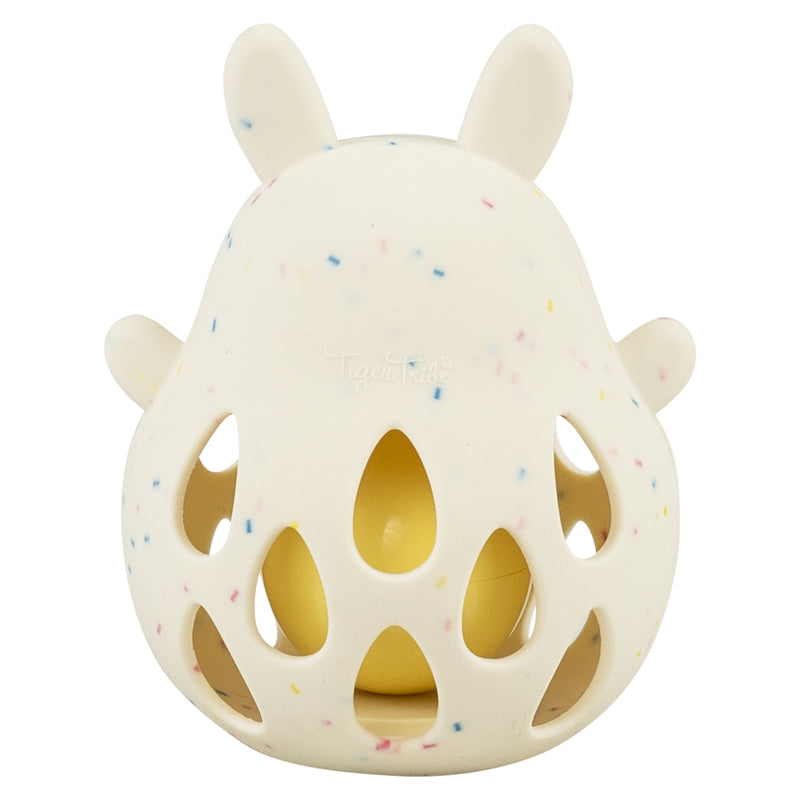 Tiger Tribe- Silicone Rattle Bunny