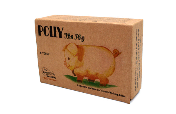 Tin Toys Wind-Up Polly Pig