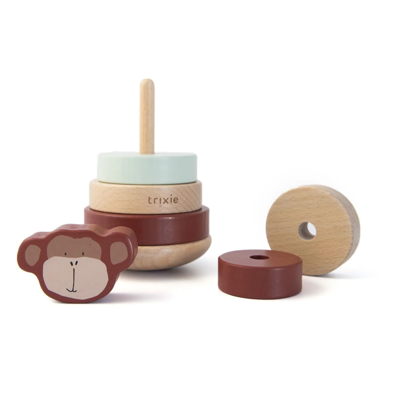 Trixie - Wooden Stacking Toy Monkey