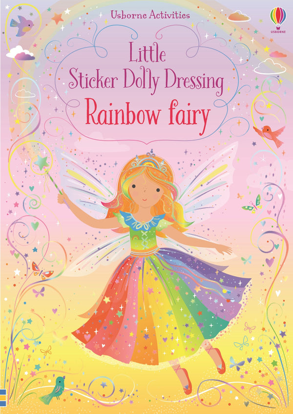 Usborne - Little Sticker Dolly Dressing, Rainbow Fairy