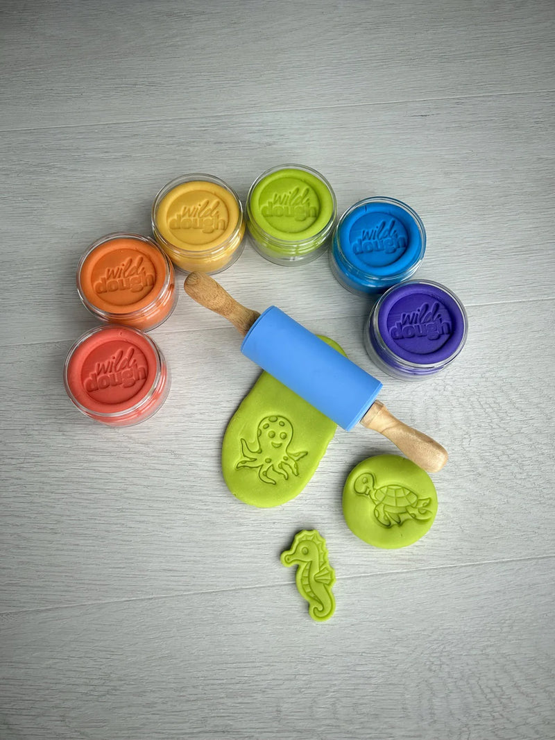 Wild Dough - Lilypad Lime Playdoh Tub