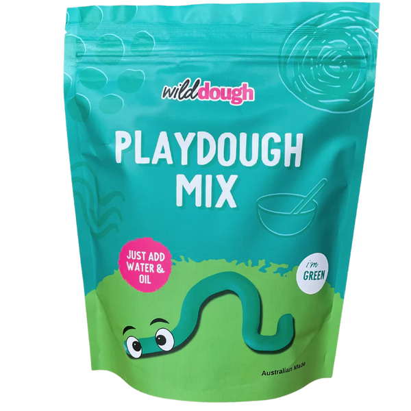 Wild Dough - Playdough Mix, Green