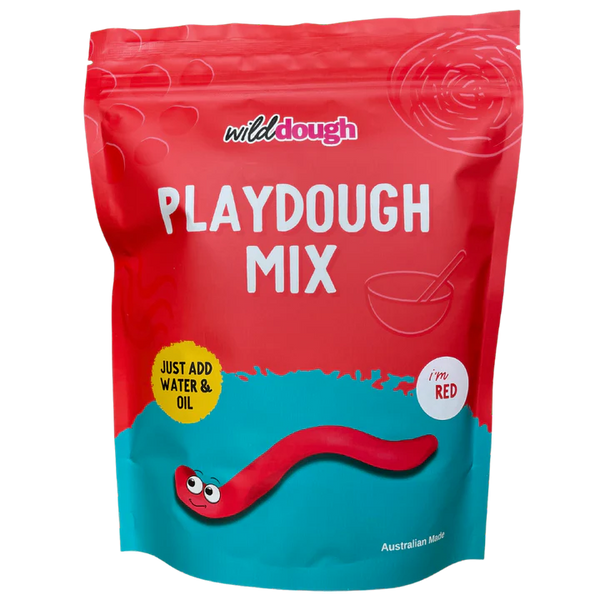 Wild Dough - Playdough Mix, Red