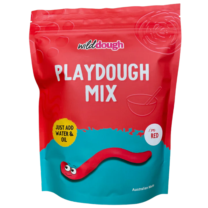 Wild Dough - Playdough Mix, Red