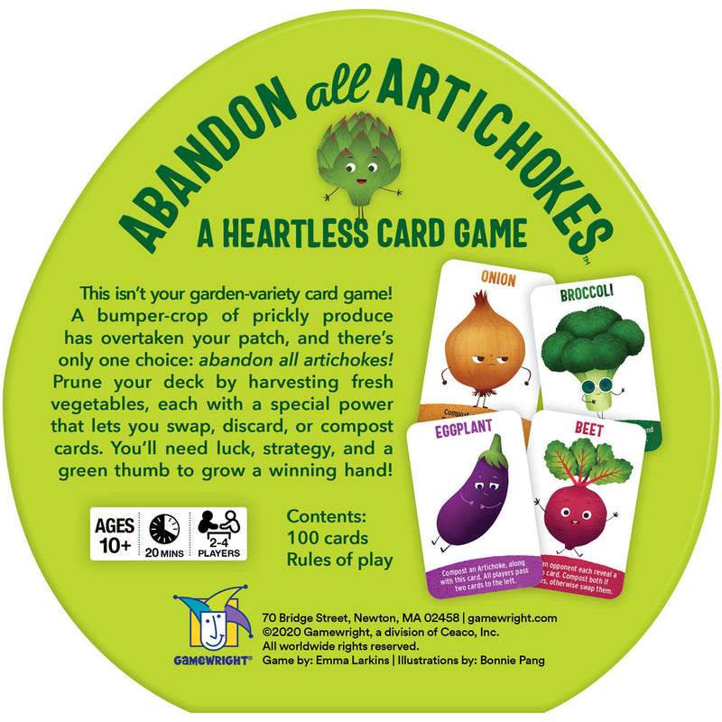 Gamewright- Abandon all Artichokes