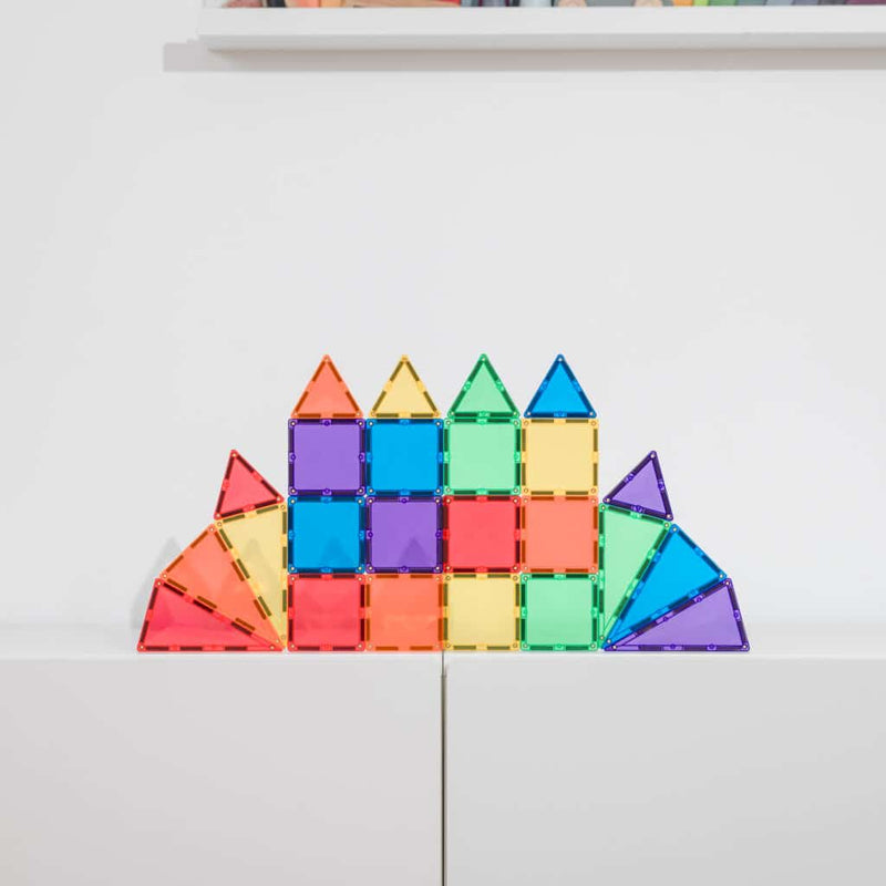 Connetix- Mini Rainbow Pack 24 Pieces