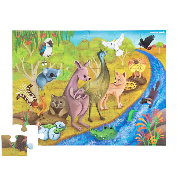 Crocodile Creek-Outback Adventures Floor Puzzle 36pc