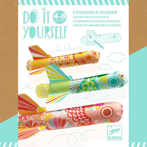 Djeco - Do It Yourself Koinobori Flying Fish