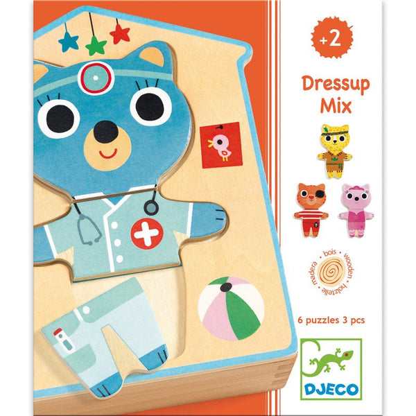 Djeco- Dressup Mix 18 Pieces