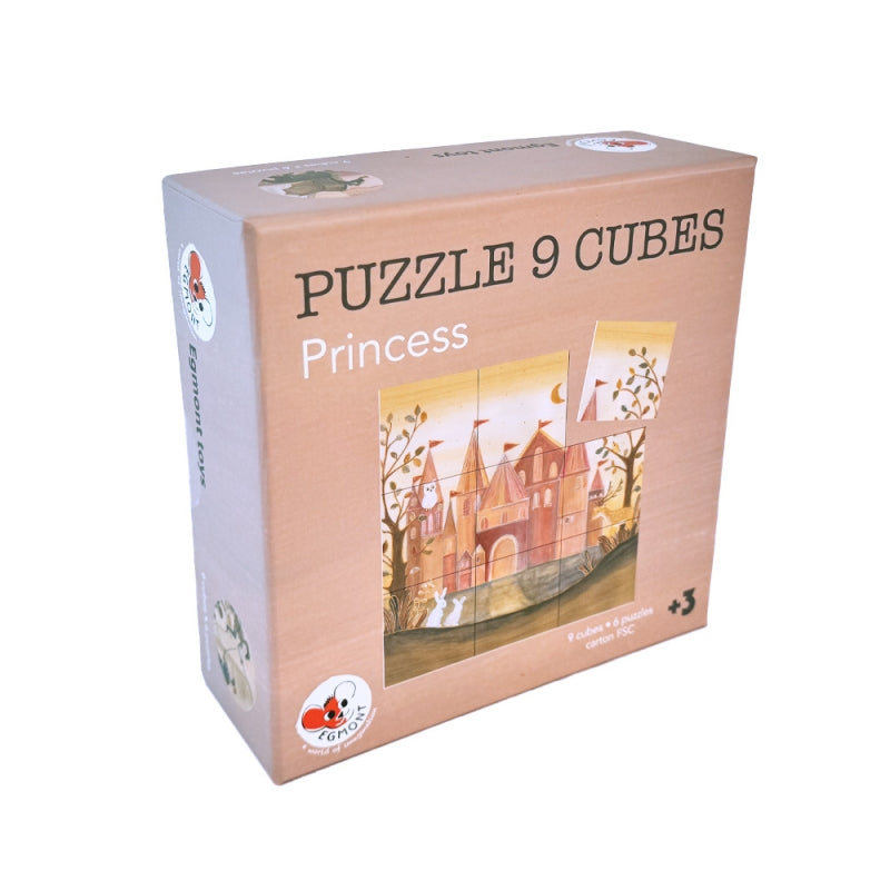 Egmont - Puzzle 9 Cubes Princess