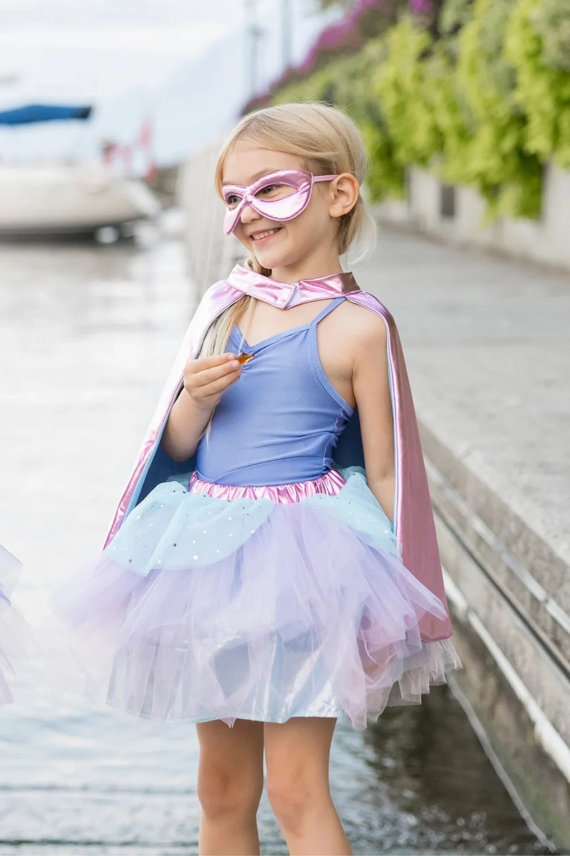 Great Pretenders-Super Duper Tutu, Cape and Mask 4-6