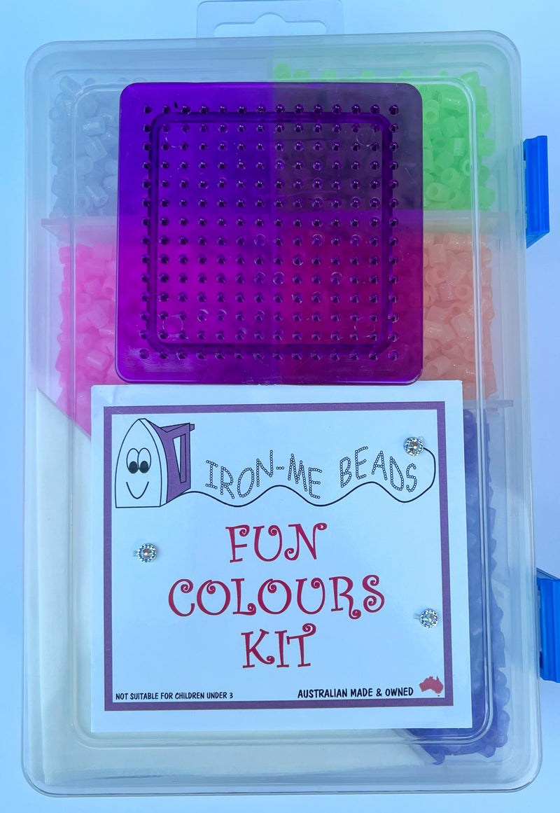 Iron-Me Beads- Fun Colour Kit, Sparkle