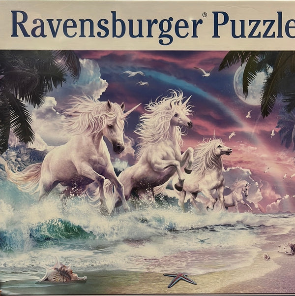 Ravensburger Puzzle 150 pieces Unicorns on the beach